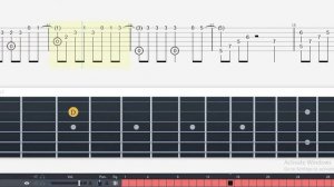 Guitar Tab - Moon Revenge (Sailor Moon) OST Fingerstyle Tutorial Sheet Lesson #Anp