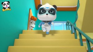 Super Panda Rescues Baby Kitten | Super Panda Rescue Team | Panda Cartoon | Kids Song | BabyBus