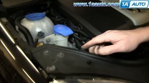 How to Replace Windshield Washer Reservoir Bottle 05-10 Volkswagen Jetta