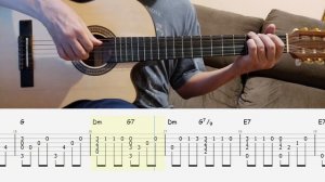 Strangers In The Night   Fingerstyle Tab