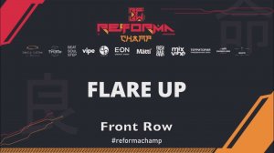 FLARE UP|Skills Juniors Pro|Front Row