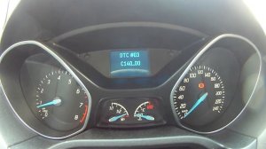 TEST режим на FORD FOCUS 3. Тест приборной панели без БК