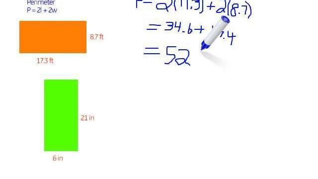 Finding Perimeter of a Rectangle смотреть онлайн
