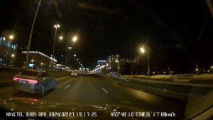 Видеорегистратор NAVITEL R385 GPS, съемка 2К, угол обзора 140°, вечерняя съемка