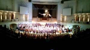 Военный реквием Бриттена в КЗЧ 4 апреля 2014. Поклоны.