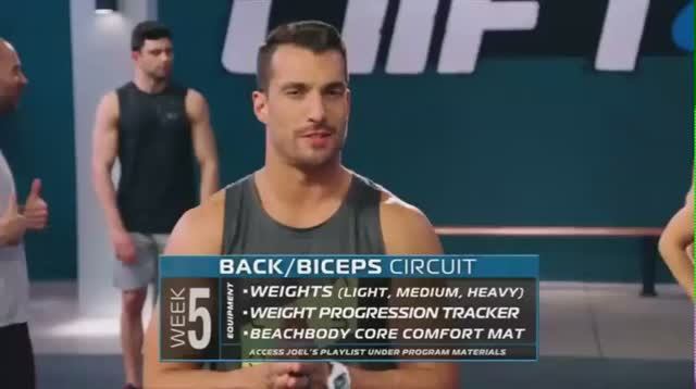 Liift4 - week 5 - 2 back and biceps circuit