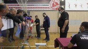 Взвешивание борцов Россия 2021 до 16 лет,