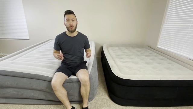 Intex Dura-Beam Airbed vs King Koil Air Mattress - Comparison! смотреть онлайн