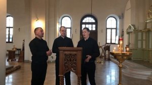 Душе моя , муз. Е. С. Азеева. (Трио СПАС), подворье Новоспасского монастыря