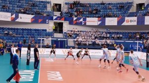 Динамо Москва ? Енисей Красноярск. Концовка второй партии