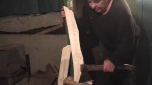 Заготовка на топорище за 10 минут. Урок от профессионального ОХОТНИКА -ОЛЕНЕВОЛА . Канал ТАЁЖНАЯ ОБИ