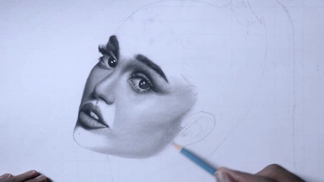 HOW TO SHADE REALISTIC SKIN WITH PENCIL смотреть онлайн