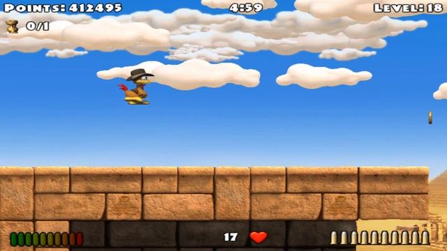 Crazy Chicken: The Winged Pharaoh (2007) (PC) - Longplay (4K 60 FPS) смотреть онлайн