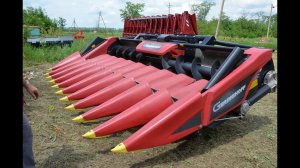 Жатки для уборки кукурузы и подсолнечника. Технология No-Till. КФХ Владимира Гавриленко