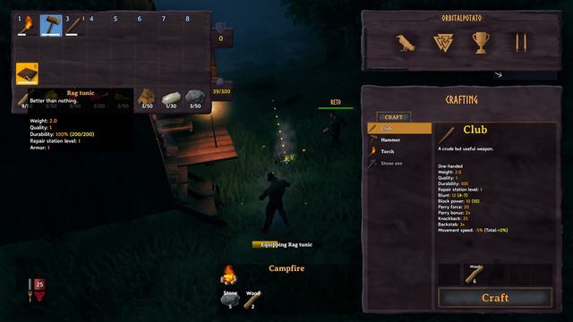 BUILDING The Basics! - Valheim - Viking Base Building Survival Game - Episode #1