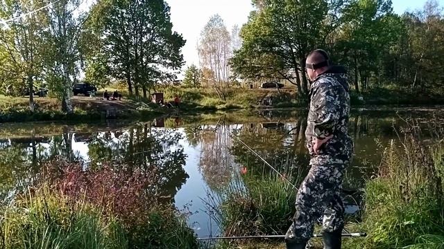Поплавочная рыбалка на форель в Запрудном