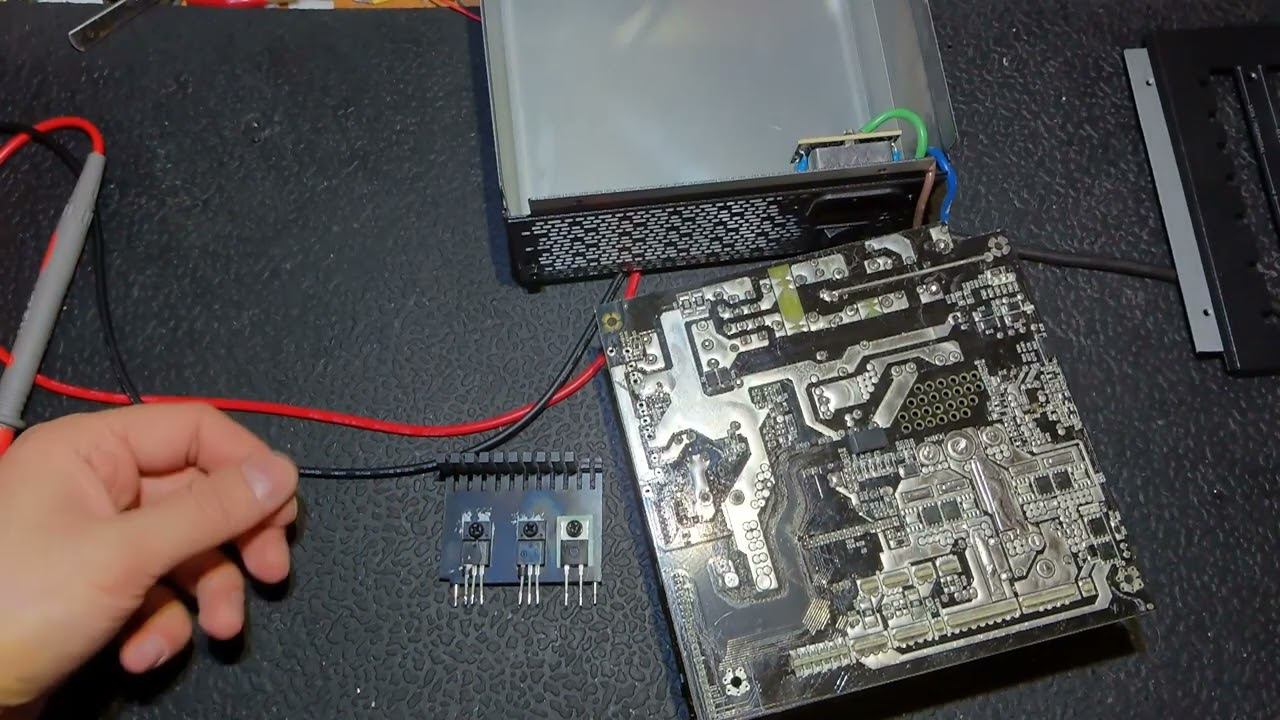 Ремонт блока питания Fractal смотреть онлайн