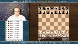 Немцев Live № 204. Титулованный вторник chess.com. 2.04.2019. Игорь Немцев. Обучение шахматам
