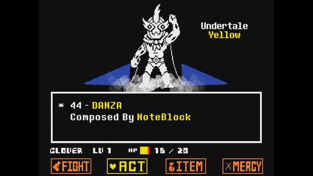 Undertale Yellow - 044 DANZA (15 minute loop) смотреть онлайн