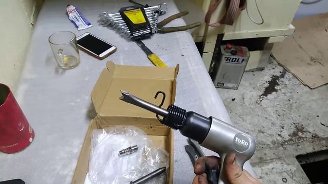 Пневмозубило с Китая. смотреть онлайн