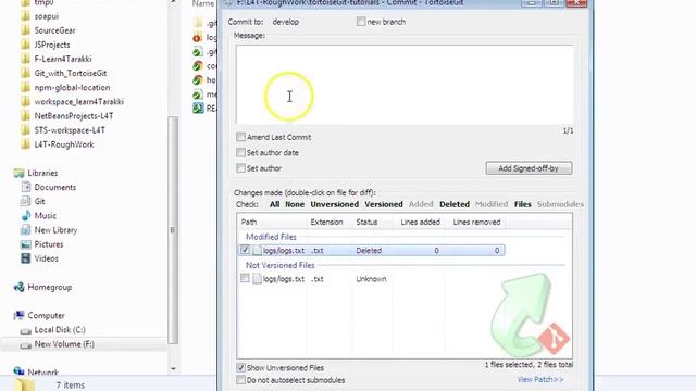 How to remove already tracked file and add it to gitignore file смотреть онлайн