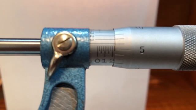 How to read a INCH micrometer