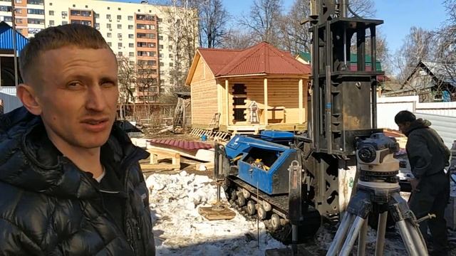 Сваебойная установка Сваймастер 5000 нового поколения. Часть 1.