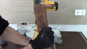 Торцовка DeWALT 713 нулевой вкладыш-линейка (для запила под 45)