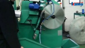 Работа заточного станка OSW 5A для круглых твердосплавных пил | Обзор | Как это работает