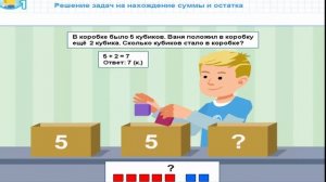 как решить задачу? схема, условие ,вопрос, решение ,ответ! математика 1 класс!