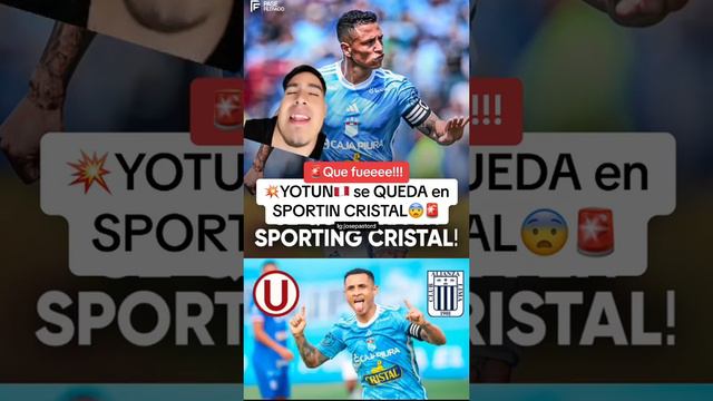 ¡Yoshimar Yotún SE QUEDA en Sporting Cristal!