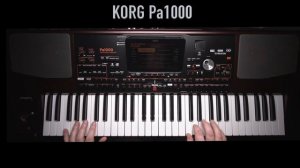 Korg Pa1000 Impro Demo - LIVE