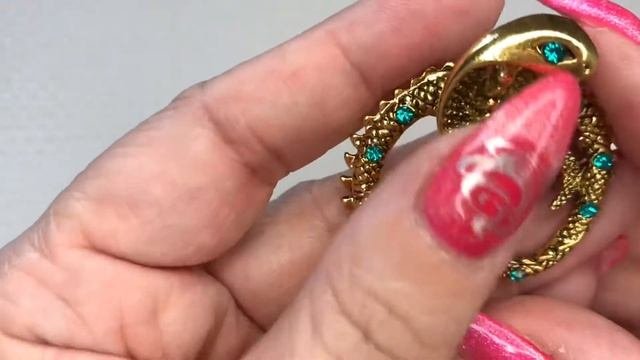 Обзор бижутерии с AliExpress.броши,серьги и не только...#10