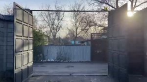 Автоматика для ворот BFT. Автоматическое открывание ворот внутрь.