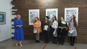 Открытие выставки "Творческий полёт" (26.10.2022)