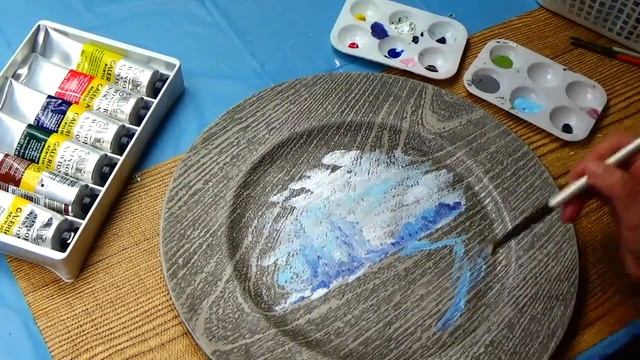 Пейзаж на тарелке смотреть онлайн