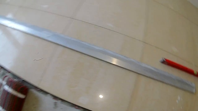 Укладка крупноформатной плитки, керамогранит + тёплый пол.