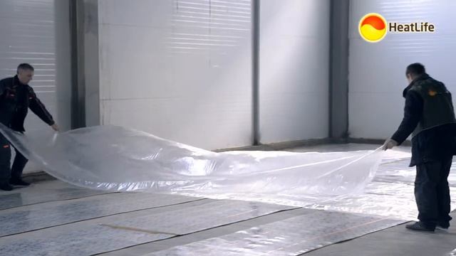 Отопление HeatLife для склада, производства