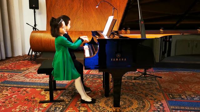 4th International Festival-Contest "Music of the World" Online (2021). Duet. Piano. 7-8 yo. Germany смотреть онлайн