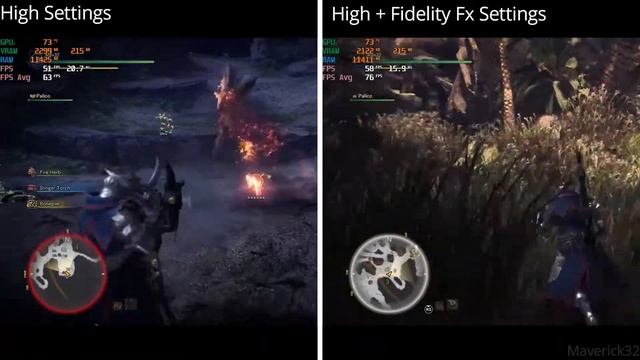 Gtx 1650 Monster Hunter World Gameplay High vs High + Fidelity Fx Settings смотреть онлайн