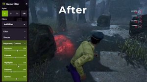 Red's Dead by Daylight Nvidia Filter Setup