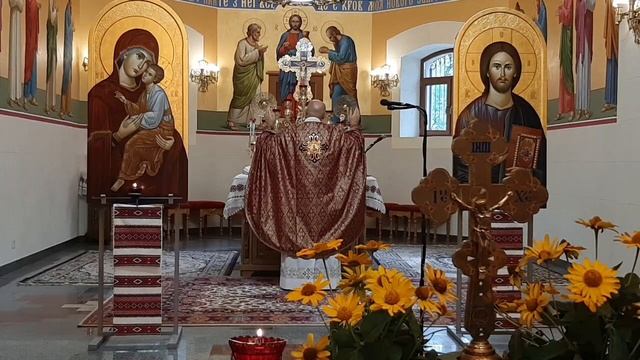 Успення св. Анни, матері Пресвятої Богородиці. Пам'ять свв. жінок Олімпіяди і Євпраксії. смотреть онлайн