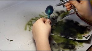 КРАСКА ХАМЕЛЕОН GREEN STUFF WORLD! ОБЗОР КРАСКИ ХАМЕЛЕОН! КРАСКА ДЛЯ АЭРОГРАФА!