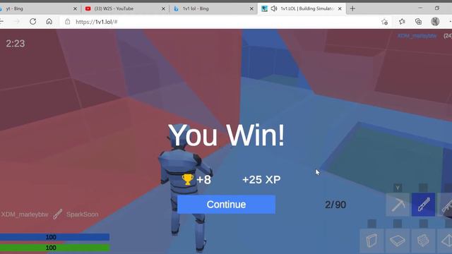 1v1 LOL Building Simulator, Battle Royale & Shooting Game смотреть онлайн