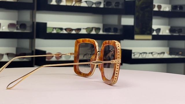 Женские очки Chopard 261M 300G от солнца. Распаковка и обзор смотреть онлайн