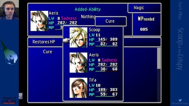 Final Fantasy VII (PC) - 8 - Midgar Sewers and Train Graveyard - Mike's Playthrough смотреть онлайн