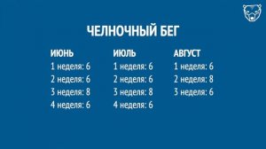 Летняя программа физической подготовки для ребят с 7 лет