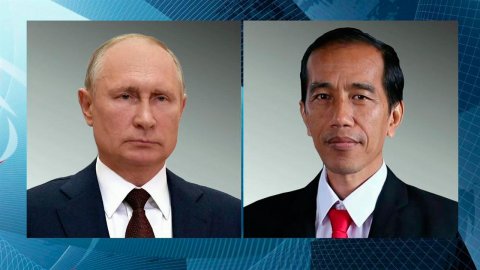 Состоялся телефонный разговор президентов России и Индонезии