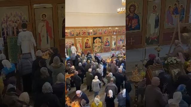 Стихиры Праздника Входа Господня во Иерусалим! На Запричастном смотреть онлайн