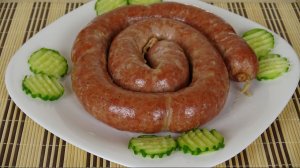 Колбаса свиная имбирная.